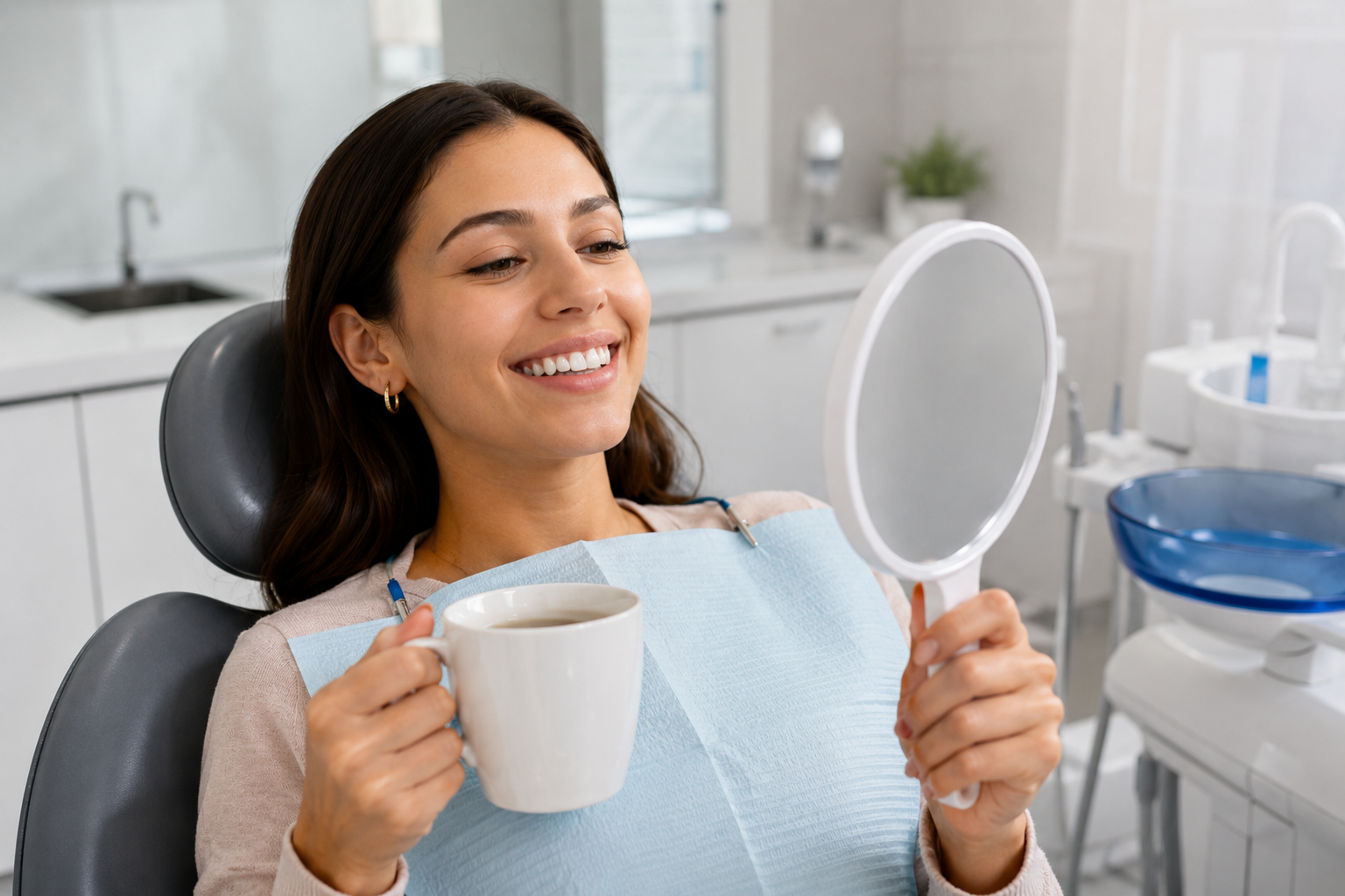 Teeth Whitening for Tea and Coffee Drinkers